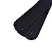 50 Pcs Velvet Pen Pouch Sleeve Holder Single Pen Bag Case Pencil Bag,Black by OBANGONG
