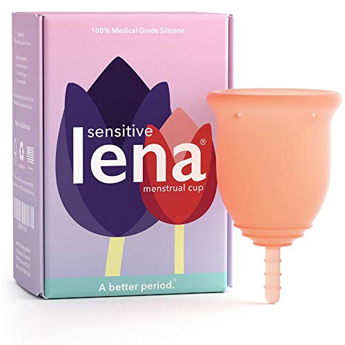 Lena Menstrual Cup Sensitive | 12hr Period Silicone