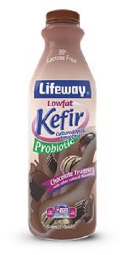 Lifeway Lowfat Kefir, Chocolate Truffle, 32 Ounce (Pack of 06)