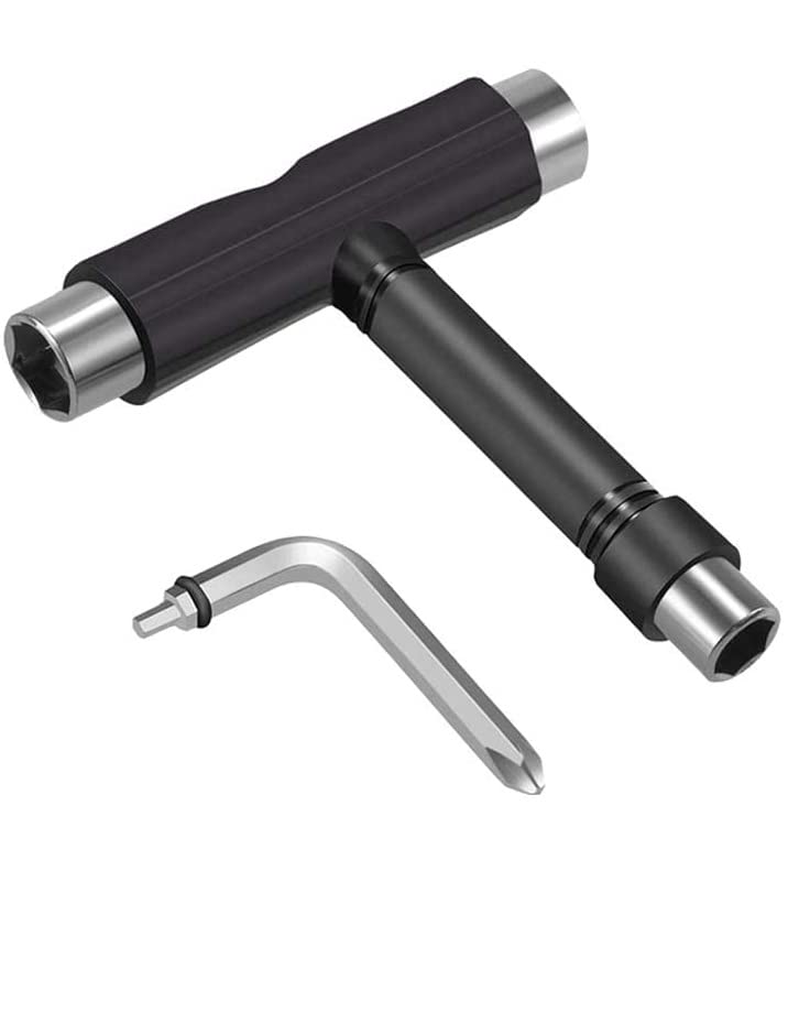 ユウ All-in-One Skate Tool Multi-Function Portable Skateboard Repair