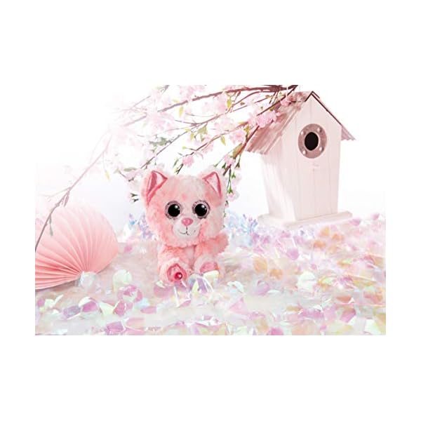 NICI Glubschis: Das Original – Glubschis Katze Dreamie 15 cm – Kuscheltier Katze mit großen Augen – Flauschiges Plüschtier mit großen Glitzeraugen – Schmusetier für Kuscheltierliebhaber – 45554 – Bild 8