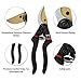 Lakaw Professional Premium Titanium Bypass Pruning Shears (LK-03042)，Garden Shears，Hand Pruners，Garden Clippers.（Black）thumb 2
