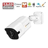 shallstore 5MP HD IP PoE Camera Outdoor Video