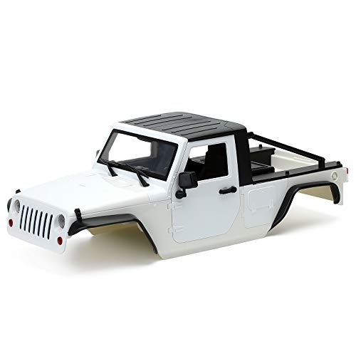 INJORA RC Car Pickup Unpainted Body Shell 12.3in 313mm Wheelbase