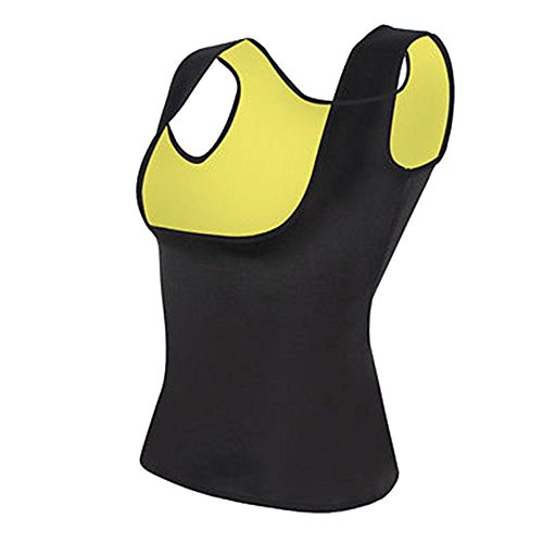 Xinzhi Sauna Vest for Women -Women's Sauna Vest with Sleeves Gym Hot Sweat Suit Weight Loss