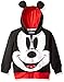 Disney boys Mickey Mouse Costume Hoodie Hooded Sweatshirt, Black, 3T US