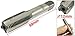 uxcell High Speed Steel 4 Flute 12mmx1.5mm Taper + Plug Metric Tap, M12x1.5mm Pitch Screw Thread Tapping Threading Machinist Repair DIY Tool