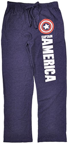 Marvel Captain America Pajama Pants Blue, XL