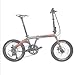 MEROCA Folding Bike Aluminum Alloy 20 Inch 18 Speed Double Disc Brakes Adult Unisex Foldable Urban Bicyclethumb 2