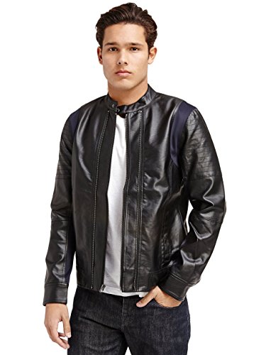 G by GUESS Men's Archie Faux-Leather Jacket