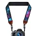 USA GEAR TrueSHOT Camera Strap with Galaxy Neoprene Pattern , Accessory Pockets and Quick Release Buckles - Compatible With Canon , Fujifilm , Nikon , Sony and More DSLR , Mirrorless , Cameras