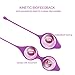 Nautime Kegel Balls Exercise Kit for Women - Medical Silicone Ben Wa Ball - For Bladder Control and Pelvic Floor Weight Set Pleasure Training: Beginner & Advanced (purple)