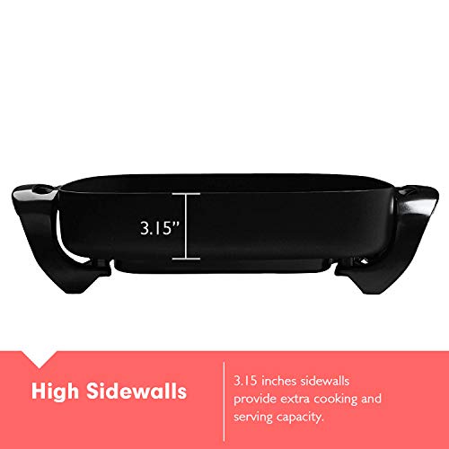 3 Professional+Aluminum+Non+stick+Electric+Skillet