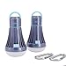 SlimK 2 Pack Portable LED Lantern Tent Light Bulb for Camping Hiking, Battery Powered Camping Equipment for Outdoor & Indoor (grey)