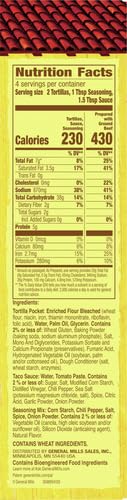 OLD EL PASO TORTILLA POCKETS DINNER KIT, 12.4 OZ
