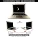 Privacy Screen Filter for Desktop Screen Monitor, iMac, Laptops 14 inch 16:9 – Wide Range of Sizes – Protect Your Privacy – Easy to Install – Anti-Scratch – Protects Your Eyes from UV – Anti-Glarethumb 1