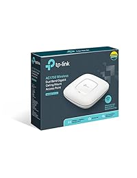 TP-Link AC1750 Wireless Wi-Fi Access Point (Supports 802.3AT PoE+, Dual Band, 802.11AC, Ceiling Mount, 3x3 MIMO Technology) (EAP245)