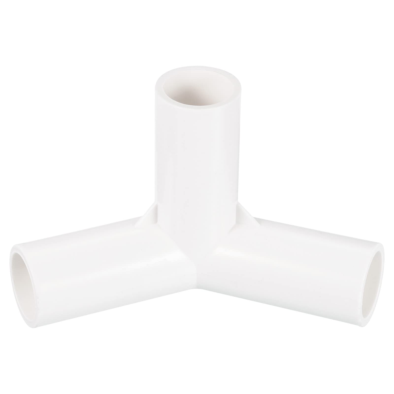 PATIKIL 20mm PVC Pipe Fittings, 1 Pack 3 Way Elbow Water Tubing Joint Connectors Adapters for Garden Irrigation Home Aquarium