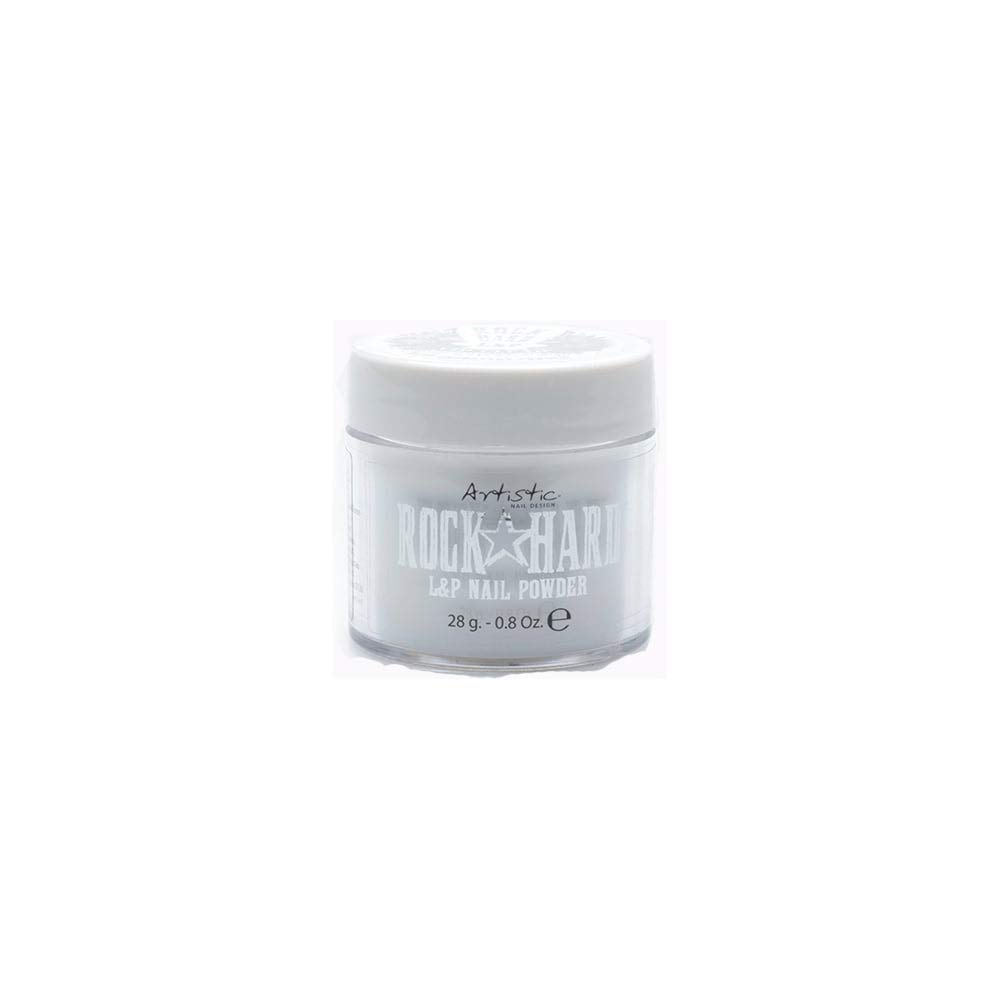 Artistic Rock Hard L&P Nail Powder, VIP Soft White 28 g