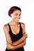 Grace Eleyae [Slap] Satin-Lined Sleep Cap, Womens Tam Hat Beanie, Medium, Wine Red
