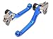 Yonglong Blue CNC Pivot Brake Clutch Levers for Yamaha YZ125/250 01-07 £¬ YZ250F 01-06 £¬ YZ426F/450F 01-07