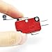 Gikfun V-156-1C25 Micro Limit Switch Long Hinge Roller Momentary SPDT Snap for Arduino (Pack of 5pcs) AE1056