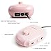 Nail Drill Electric Nail File for Acrylic Nails, Manicure Pedicure Tools, 35000RPM (Pink) [110V] Only