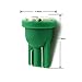 Partsam 10PCS T10 Wedge Instrument Panel LED Light Gauge Cluster Dashboard Indicator Bulbs, Green
