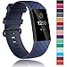 Velavior Waterproof Bands for Fitbit Charge 4/ Fitbit Charge 3/ Charge3 SE, Replacement Wristbands for Women Men Small Large…