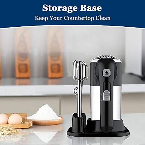 Electric Hand Mixer Lightweight Handheld Mixer for Baking Cake 5 Speed