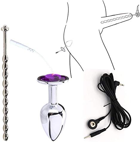 mdesq shirt Erotic Toys Electro M-assager P-rostate Plug E-lectric Shock Male U-rethral Toys for Men Gays,Kits A Comfortable