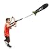 Geospace Hand Held Self Propelled AIR Archer Flying Rocket Battle Pack Outdoor Toy for Boys & Girls - Includes 2 Pull & Release Air-Powered Elastic Archery Bow Launchers & 6 Safe Foam Pump Rockets