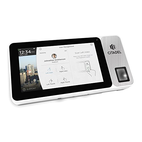 Citadel OB2000 Web Based Tablet Time Clock with Camera, 7" Touch Screen, and Fingerprint, RFID, & Pin Punching Capability - Thumbnail 7