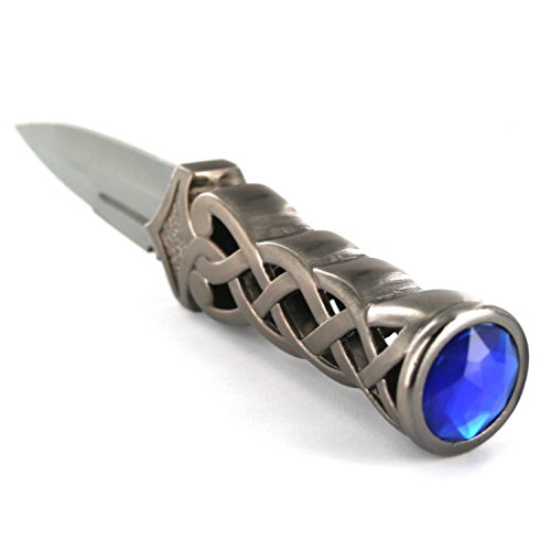 Ace Martial Arts Supply New Scottish Celtic Gaelic Twist Knot Blue Ruby