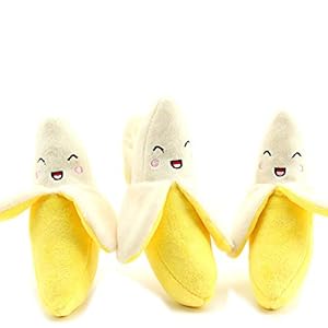 POPETPOP Juguetes de Peluche para Perros Juguetes para Masticar Mascotas Cachorro Juguetes chirriantes Zanahoria Sonido…
