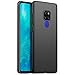 Huawei Mate 20 Case, Arkour Minimalist Ultra Thin Slim Fit Cover with Smooth Matte Surface Hard Cases for Huawei Mate 20 (Smooth Black)