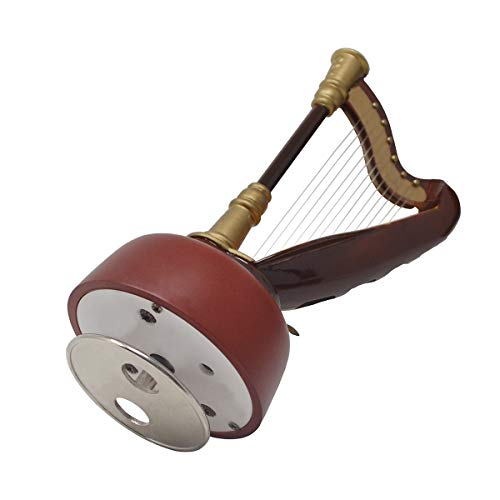 image for KingPoint Harp Rotating Music Box Instrument Gift Accessories Mini Hom