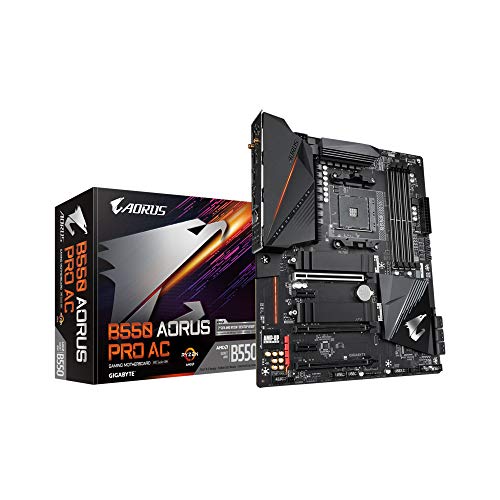Gigabyte B550 AORUS PRO AC ATX Motherboard for AMD AM4 CPUs