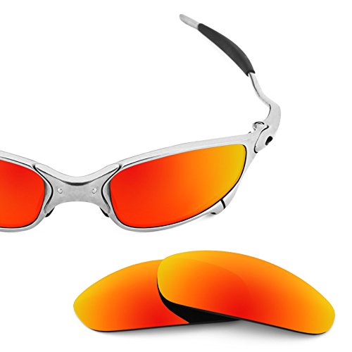 Revant Polarized Replacement Lenses for Oakley JulietFire Red MirrorShield