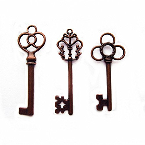 3 Aokbean+Vintage+Skeleton+Antique+Copper