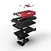 Zizo BOLT Series compatible with Samsung Galaxy S7 Active Case Military Grade Drop Tested with Tempered Glass Screen Protector Holster RED BLACK