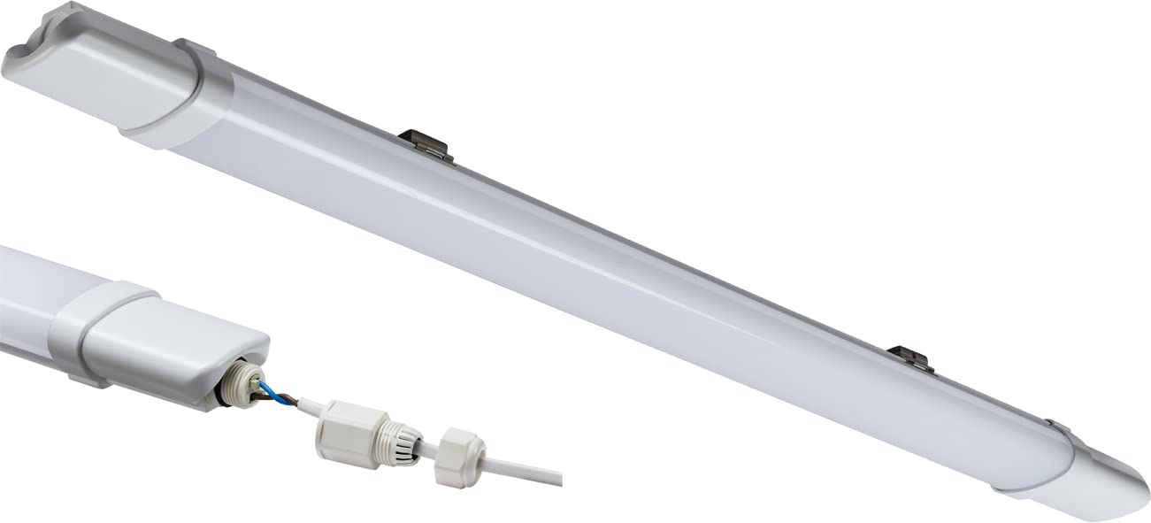 Knightbridge Fast Fix 720mm 18W LED Batten - 5700K, TORE5K18, Daylight, 2FT