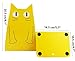 TOBSON Cute Cat Heavy Duty Bookend Nonskid Bookends Art Decoration,A Pairs(Yellow)