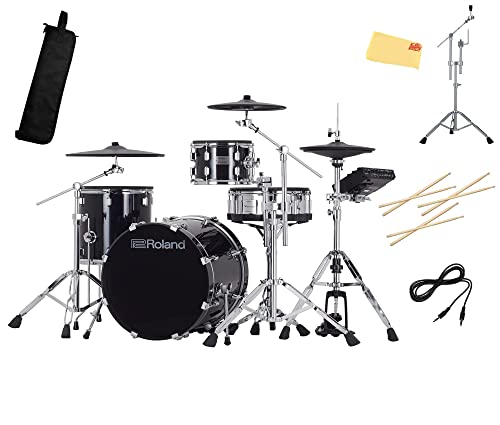 Roland VAD504 V-Drums Acoustic Design Drum Bundle