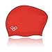Vitchelo Waterproof Extra Large Swim Caps for Long Hair - Silicone Swimming Cap Dreadlocks Women & Ladies That Keeps Hair Dry (Red)