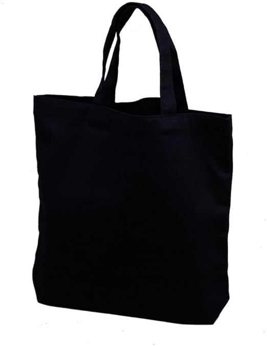 black tote bag cotton