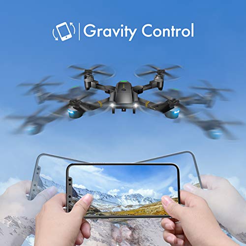 ATTOP Drone with Camera for Adults Wideangle RC Quadcopter for