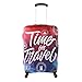 GLN Rugs Luggage Protector Suitcase Cover, Stretch Suitcase Cover, Washable Luggage Covers for Suitcase for Women and Men, Travel Accessories (M(22