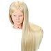Neverland Beauty 26 Inch 30% Real Human Long Hair Hairdressing Cosmetology Mannequin Manikin Training Head Model with Clamp