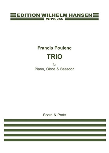 Trio . Chamber Ensemble. Set (Wilhelm Hanswn Edition Nr, 2720)